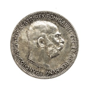Austria, Franz Joseph I, 1 korona, 1914, Vienna.