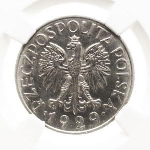Polska, II Rzeczpospolita, 1 złoty 1929. MS 63.