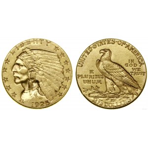 United States of America (USA), $2 1/2, Denver, 1925