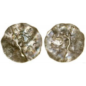 Germany, imitation Saxon denarius of Bernard I or II, 11th century.