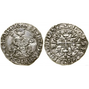 Włochy, grosz (gigliato), ok. 1309-1317