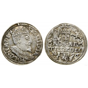 Poland, trojak, 1596, Olkusz