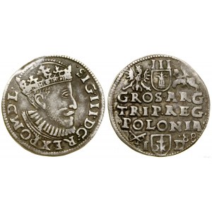 Polska, trojak, 1588, Poznań