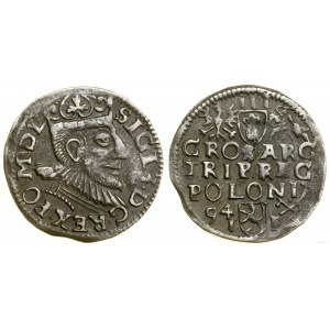Polonia, trojak, 1594, Poznań