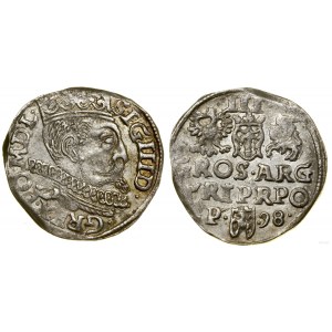 Pologne, trojak, 1598, Poznań