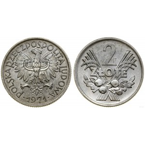 Polen, 2 Zloty, 1971, Warschau