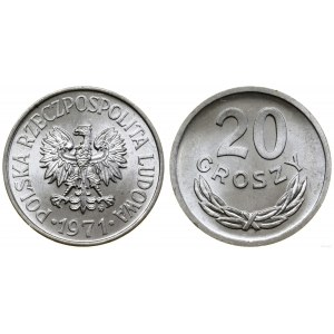 Polska, 20 groszy, 1971, Warszawa