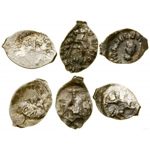 Grand Duchy of Moscow, set: 3 x dienga, 1462-1505, Moscow