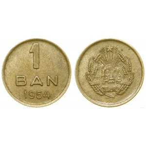 Romania, 1 ban, 1954, Bucharest