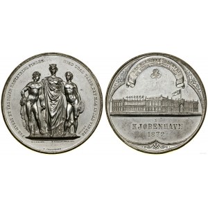 Dania, medal pamiątkowy, 1872