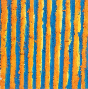 Leon Tarasewicz (ur. 1957), Fragment instalacji malarskiej (CSW Kijów), 2000