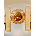 DIAMOND 2.02 CT FANCY BROWN ORANGE UNIFORM - 929-7