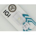 PRÍRODNÝ DIAMANT 0,59 CT SVETLOŽLTÝ - VS2 - OVÁLNY BRUS - IGI - UD30120-1