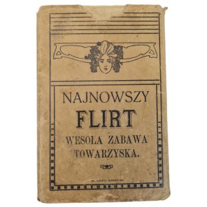 NAJNOWSZY FLIRT - WESOŁA ZABAWA TOWARZYSKA - 44 KARTY DO GRY (komplet)