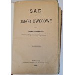 JANKOWSKI Edmund - SAD AND OGRÓD OWOCOWY Wyd. 1878 Illustrations