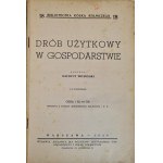 TRYBULSKI Maurycy - DRÓB UŻYTKOWY W GOSPODARSTWIE Wyd. 1939 Ilustracje