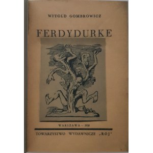 GOMBROWICZ Witold - FERDYDURKE Wydanie 1