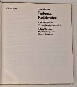 KULISIEWICZ Tadeusz - W KRĘGU SZTUKI Wydanie 1