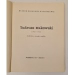 Tadeusz Makowski (1882-1932). Malarstwo, Rysunki, Grafika. Warszawa 1960