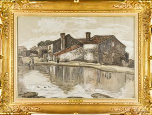 Jean PESKÉ (1870-1949), Pejzaż miejski