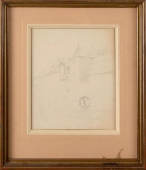 Jacek MALCZEWSKI (1854-1929), Szkic architektoniczny