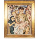 Mela Muter (1876 Warszawa - 1967 Paryż), Macierzyństwo, lata. ok. 1940-1950