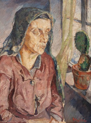 Mela Muter (1876 Warszawa - 1967 Paryż), Portret kobiety