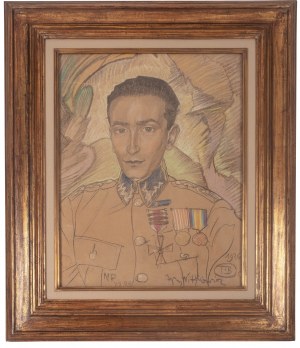 Stanisław Ignacy Witkiewicz (1885 Warszawa - 1939 Jeziory na Polesiu), Portret Zdzisława Czermańskiego, 1926 r.