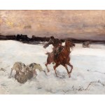 Alfred Wierusz-Kowalski (1849 Suwałki - 1915 Monachium), Ratunek, po 1900