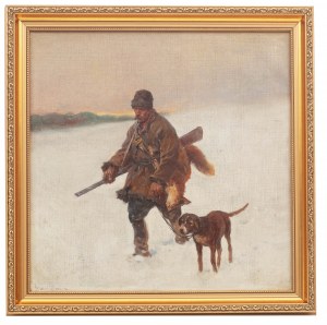 Adam Setkowicz (1875 Kraków - 1945 tamże), Powrót z polowania