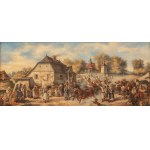 Tadeusz Rybkowski (1848 Kielce - 1926 Lwów), Po odpuście, 1877 r.