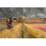 Jacek Malczewski (1854 Radom - 1929 Kraków), Przydrożna Madonna