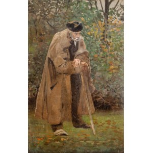 Jacek Malczewski (1854 Radom - 1929 Kraków), Weteran, 1887