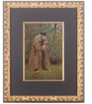 Jacek Malczewski (1854 Radom - 1929 Kraków), Weteran, 1887