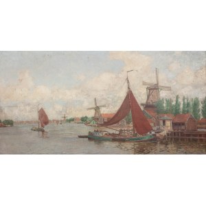 Michał Gorstkin-Wywiórski (1861 Warszawa - 1926 Berlin), Port, 1913 r.