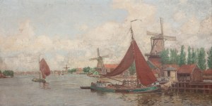 Michał Gorstkin-Wywiórski (1861 Warszawa - 1926 Berlin), Port, 1913 r.