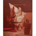 Louis Marcoussis (1878 Warszawa - 1941 Cusset), Kompozycja kubistyczna, 1937
