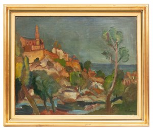 Henryk Epstein (1891 Łódź - 1944 Auschwitz), Pejzaż korsykański