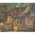 Leon Weissberg (1894 Przeworsk - 1943 Majdanek), Pejzaż z domem