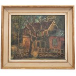 Leon Weissberg (1894 Przeworsk - 1943 Majdanek), Pejzaż z domem
