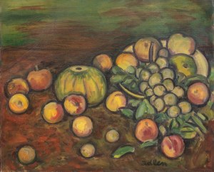 Michel Adlen (1898 Łuck - 1980 Paryż), Martwa natura z owocami