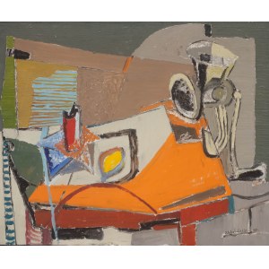 Judyta Sobel (1924 Lwów - 2012 Nowy Jork), Martwa natura z młynkiem
