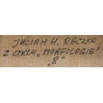 Julian Henryk Raczko (1936 Varšava - 2019 ), 8 zo série Morfológie, 1983