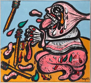 Pinchas Burstein Maryan (1927 Nowy Sącz - 1977 Nowy Jork), Postać, 1973