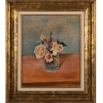 Henryk Hayden (1883 Warsaw - 1970 Paris), Roses in a vase
