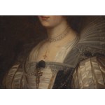Autor nierozpoznany (XIX w.), Portret Marii de Tassis, wg obrazu Anthonego van Dycka