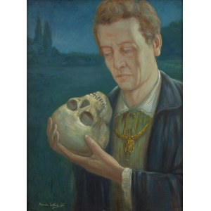 Marcin Gottlieb (1867 - 1936), Monolog Hamleta, 1913