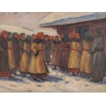 Artur Rutkowski (ur. 1895), Przed chatą