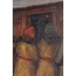 Artur Rutkowski (b. 1895), Before the cottage