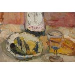 Zygmunt Schreter (1886 Łódź - 1977 Paryż), Martwa natura z butelką